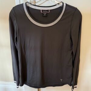 Golftini gray sun shirt size small